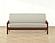 Dortmund Blue Futon Cover by SIS Covers