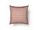 Everlast Stripe Apricot Decorative Throw Pillow by SIS Covers