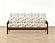 Galapagos Coral Futon Cover by SIS Covers