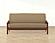 Harbour Sand Futon Cover by SIS Covers
