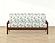 Hummingbird Sapphire Futon Cover by SIS Covers