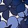 Hydra Blue Futon Cover by SIS Covers