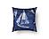 Islander Indigo Decorative Throw Pillow by SIS Covers
