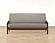 Jazz Club Silver Futon Cover by SIS Covers