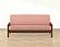 Lattice Rose Futon Cover by SIS Covers