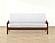 Lumiere Frost Futon Cover by SIS Covers