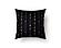 Midnight Champagne Decorative Throw Pillow by SIS Covers