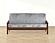 Padma Cement Futon Cover by SIS Covers