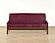 Padma Wine Futon Cover by SIS Covers