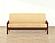 Padma Old Gold Futon Cover by SIS Covers