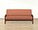 Redeem Terracotta Futon Cover by SIS Covers