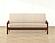 Roma Sand Futon Cover by SIS Covers