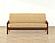 Redeem Stripe Marigold Futon Cover by SIS Covers