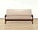 Star Attraction Champagne Futon Cover by SIS Covers