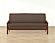 Seagrass Mocha Futon Cover by SIS Covers