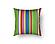 Siesta Stripe Decorative Throw Pillow by SIS Covers