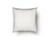 Silver Ion White Decorative Throw Pillow by SIS Covers