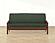 Spotted Evergreen Futon Cover by SIS Covers