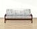 Sterling Silver Futon Cover by SIS Covers