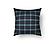 Tartan Peacock Decorative Throw Pillow by SIS Covers