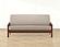 Tasha Slate Futon Cover by SIS Covers