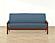 Tender Night Blue Futon Cover by SIS Covers