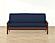 Tender Night Navy Futon Cover by SIS Covers