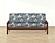Wanderlust Sapphire Futon Cover by SIS Covers