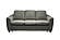 Sealy Kevin Queen Sofa Bed in Romulus Charcoal
