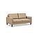 Bliss Sofa Bed Sleeper Matrix Desert Fabric by Slofa