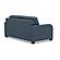 Dove Sofa Bed Sleeper Santorini Slate Fabric by Slofa