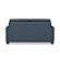 Dove Sofa Bed Sleeper Santorini Slate Fabric by Slofa