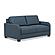 Dove Sofa Bed Sleeper Santorini Slate Fabric by Slofa