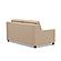 Joy Sofa Bed Sleeper Mia Sand Fabric by Slofa