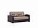 Sleep Plus Brown Loveseat Full Sleeper by Casamode