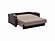 Sleep Plus Brown Loveseat Full Sleeper by Casamode