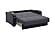 Sleep Plus Gray Loveseat Full Sleeper by Casamode