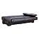 Soho Brown PU Leatherette Sofa Bed by Casamode