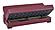 Soho Sofa Bed Burgundy by Casamode