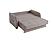 Speedy Beige Fabric Convertible Loveseat by Casamode