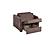 Speedy Dark Brown Convertible Armchair by Casamode