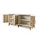 Venice 4-Door Credenza - White by Lineage Collections
