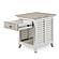 Islamorada End Table - Dapple Grey/Blanc by Lineage Collections