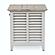 Islamorada End Table - Dapple Grey/Blanc by Lineage Collections