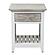 Islamorada End Table - Dapple Grey/Blanc by Lineage Collections