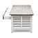 Islamorada Coffee Table - Dapple Grey/Blanc by Lineage Collections