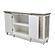 Islamorada 4-Door Credenza - Grey by Lineage Collections