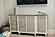 Islamorada 4-Door Credenza - Grey by Lineage Collections