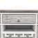 Islamorada Sideboard with Wine Rack - Dapple Grey/Blanc by Lineage Collections
