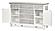 Islamorada 6-Drawer / 2-Door Dresser - Dapple Grey by Lineage Collections